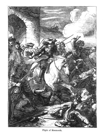 The Flight of Monmouth by English School